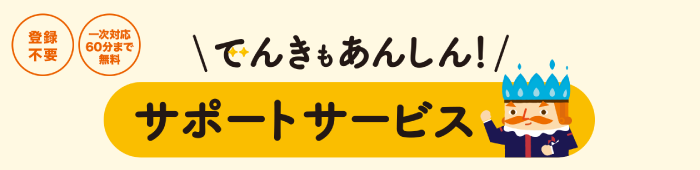 でんきもあんしんサポートサービス